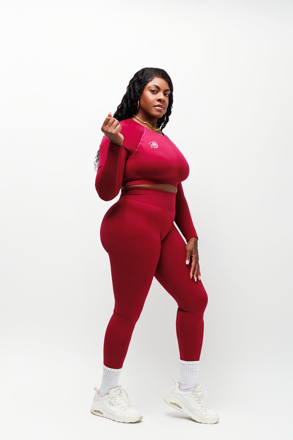 Luxe Two-Piece Open Back Set