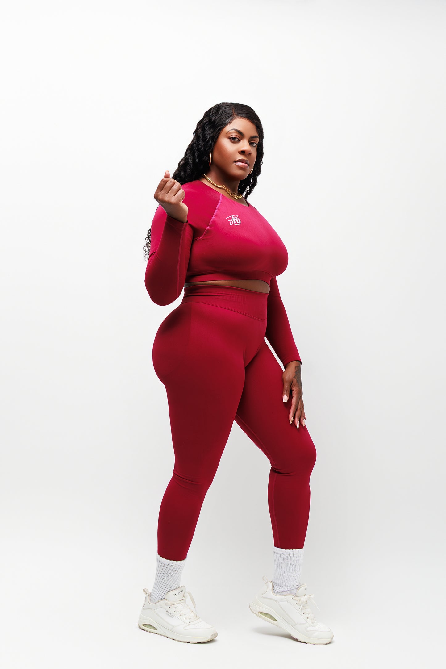 Luxe Two-piece Open Back set