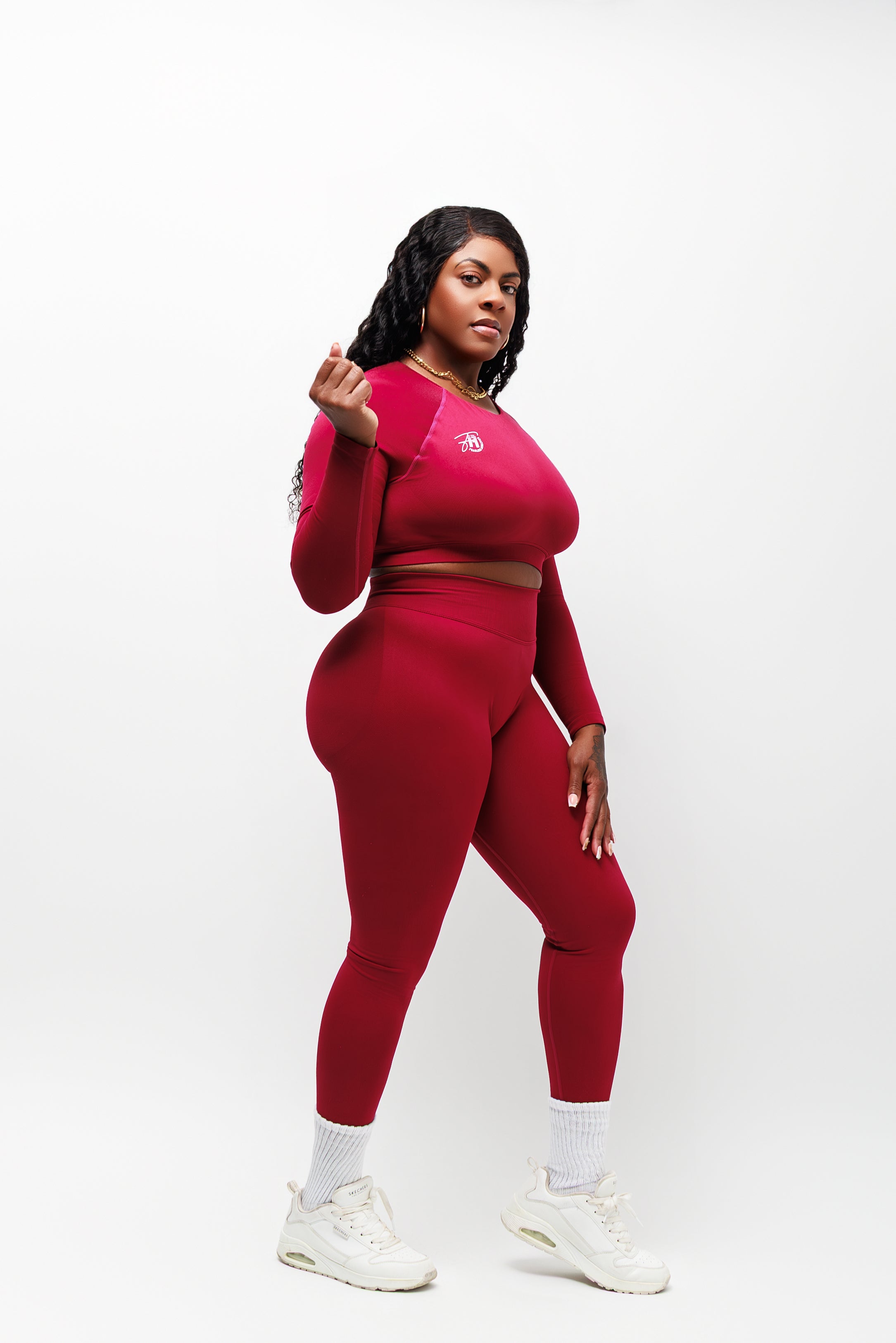 Luxe Two-Piece Open Back Set