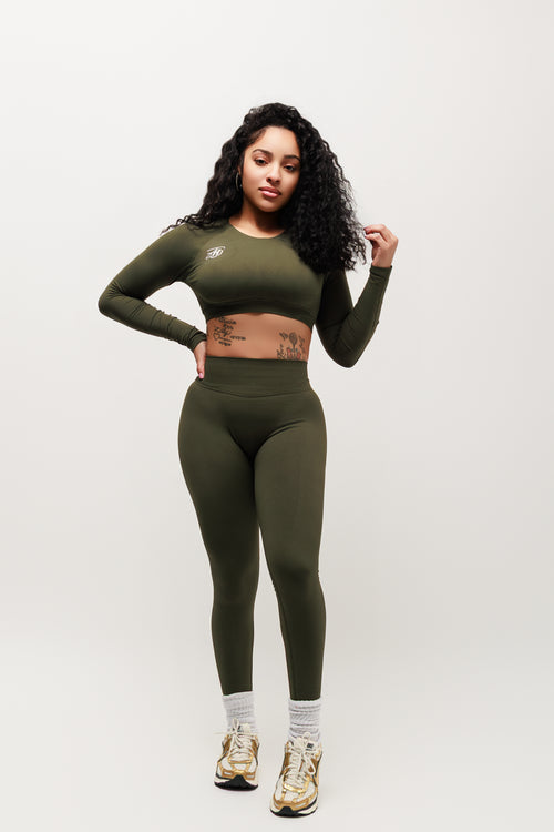 Luxe Two-Piece Open Back Set