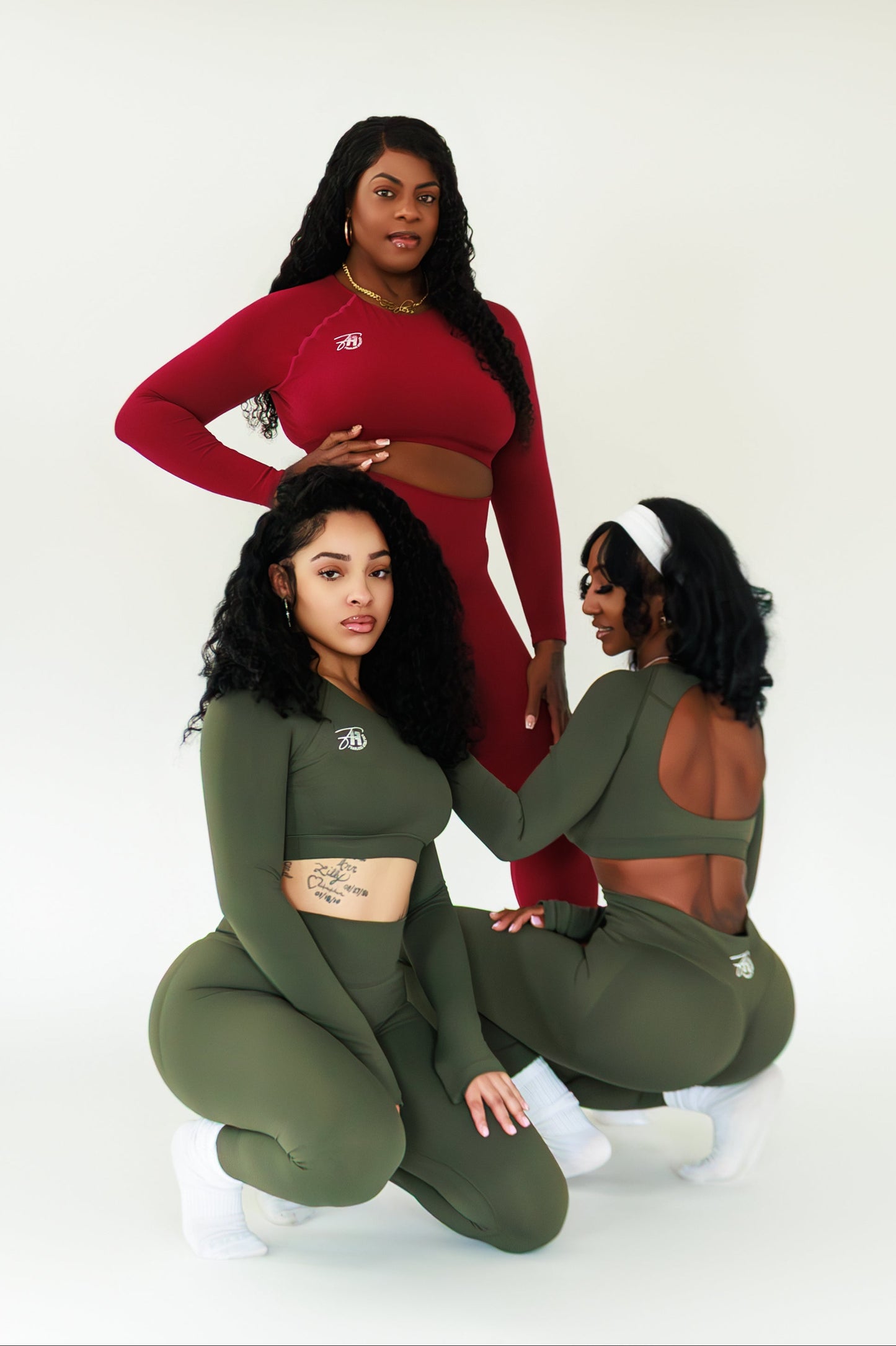 Luxe Two-piece Open Back set