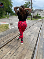 Snatch Me Red Leggings